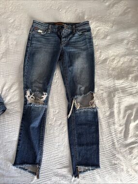 joes jeans Japanese denim the blondie mid rise skinny ankle